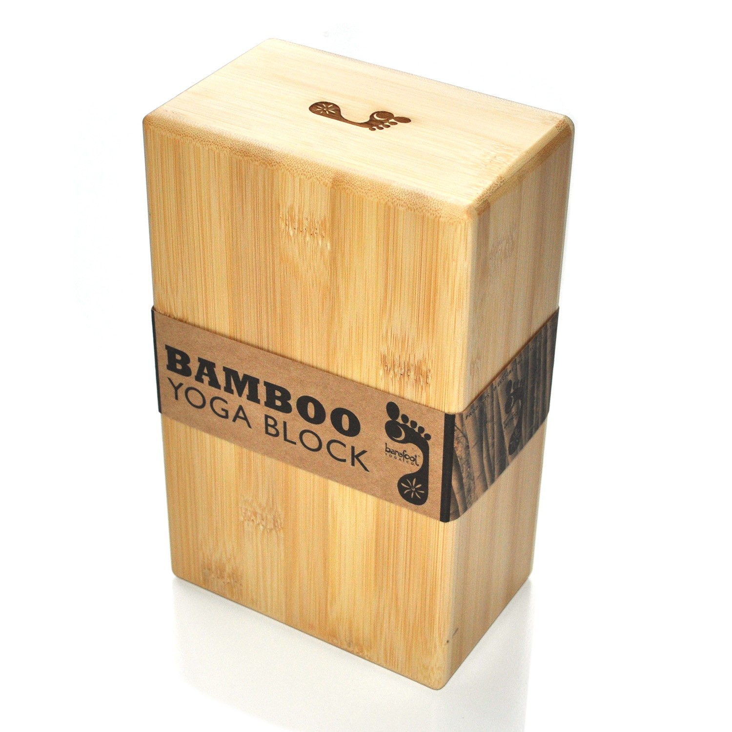 Barefoot Yoga Eco-Friendly Bamboo Yoga Blocks - Barefoot Yoga Co.