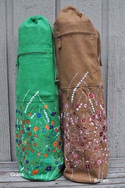 Indian Peacock Yoga Mat Bag