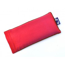 Coral Eye Pillow (Brown Piping)