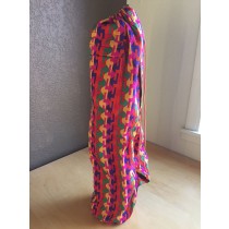 Geometric Pattern Cotton Yoga Mat Bag