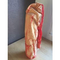 Peach Cotton Jersey Tie Dye Yoga Mat Bag