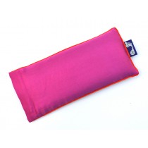 Magenta Eye Pillow (Orange Piping)