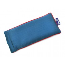 Marine Blue Eye Pillow (Red Piping)