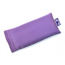 Purple Eye Pillow (Light Green Piping)