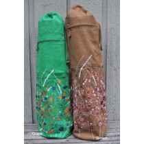 Indian Peacock Yoga Mat Bag