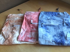Tie Dye Cotton Yoga Mat Bag